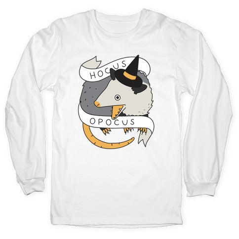 Hocus Opocus Opossum Longsleeve Tee